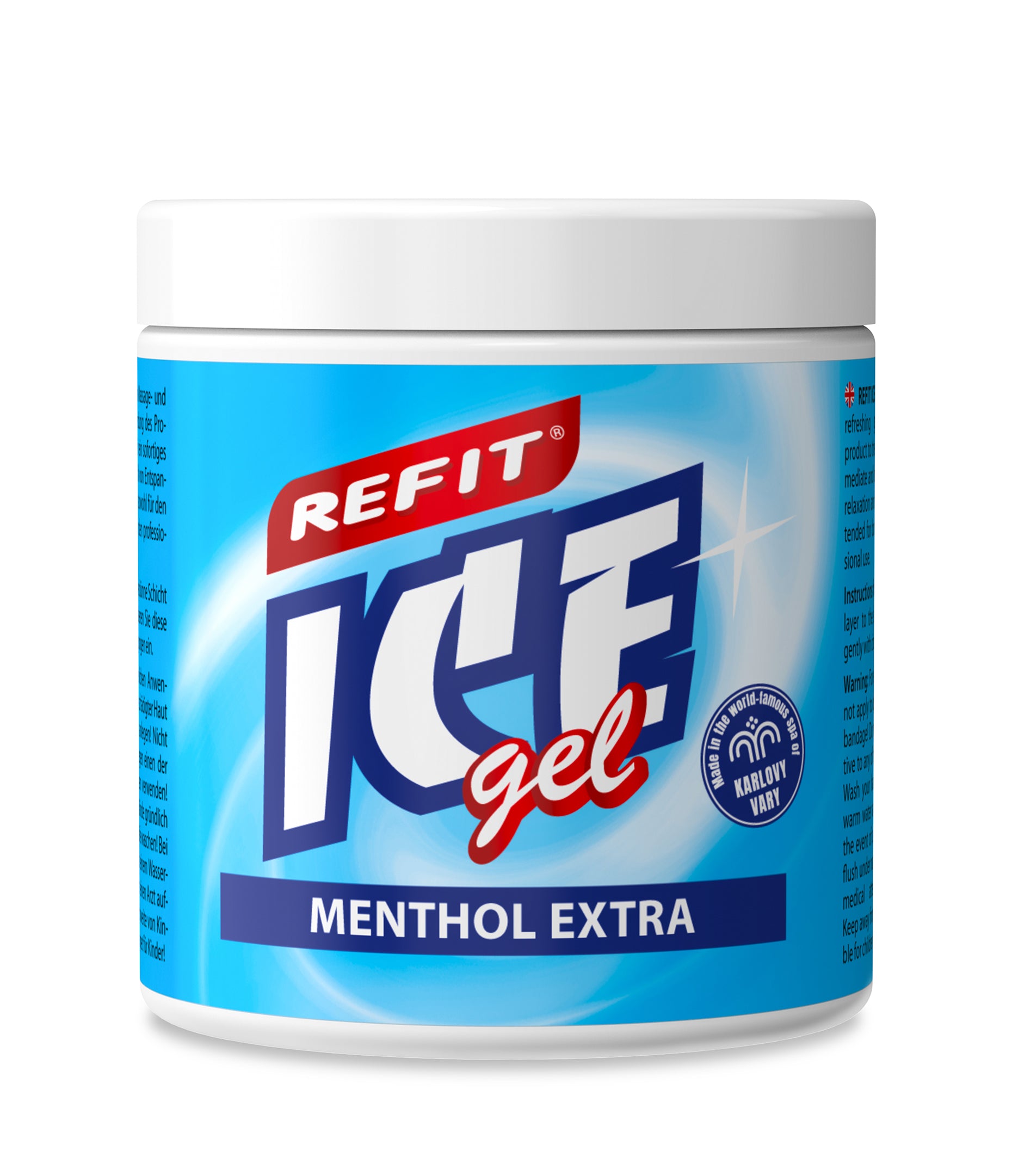REFIT ICE GEL Menthol Extra - Massage Cooling Gel with Menthol REFIT ICE GEL Menthol Extra - Massage Cooling Gel with Menthol